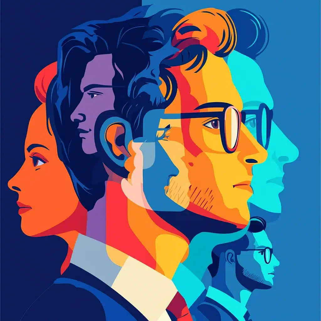 illustration du concept de persona