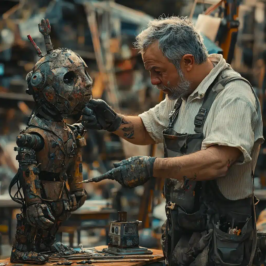 artisan au travail