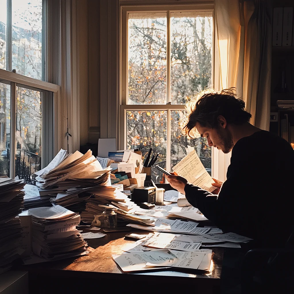 freelance qui croule sous la paperasse gestion des risques