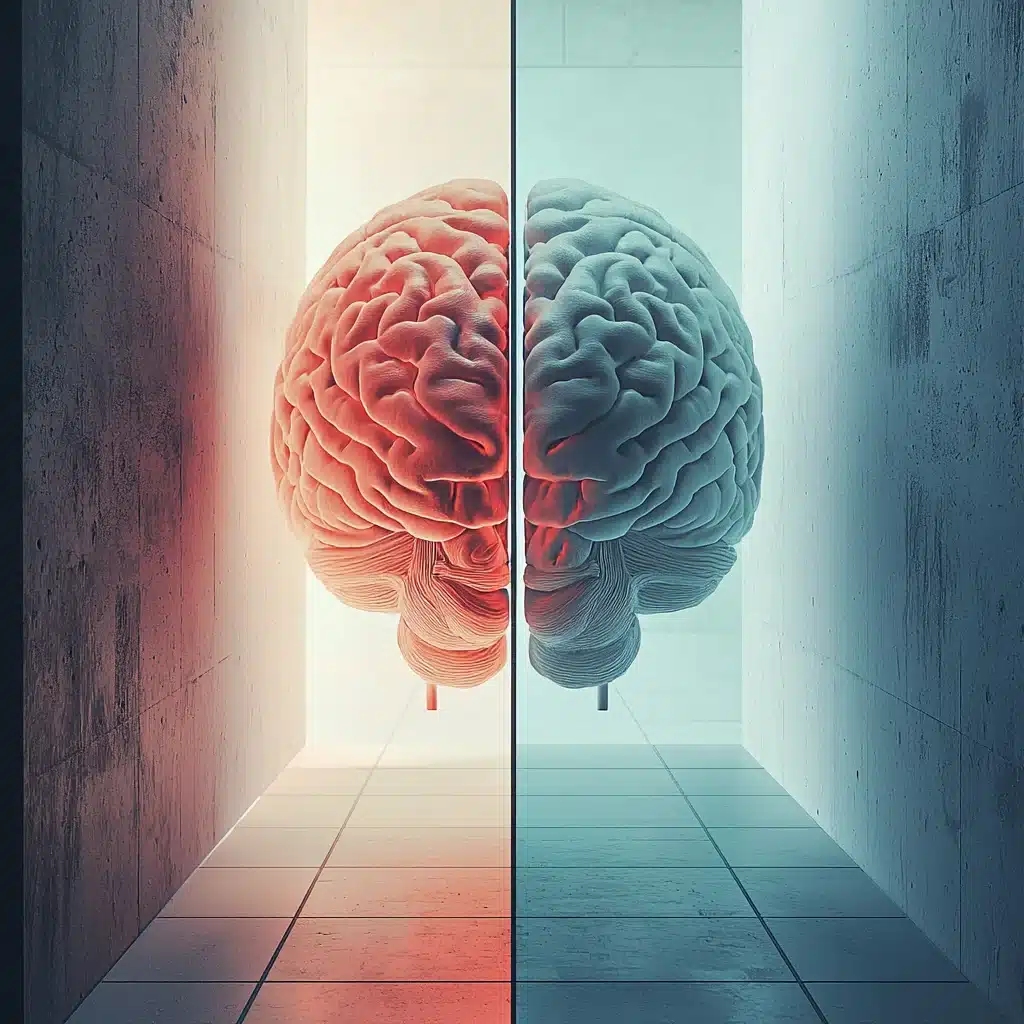 illustration du concept second cerveau image du second cerveau